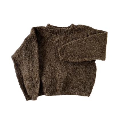 Ida Striktrøje - Alpacamix - Brown
