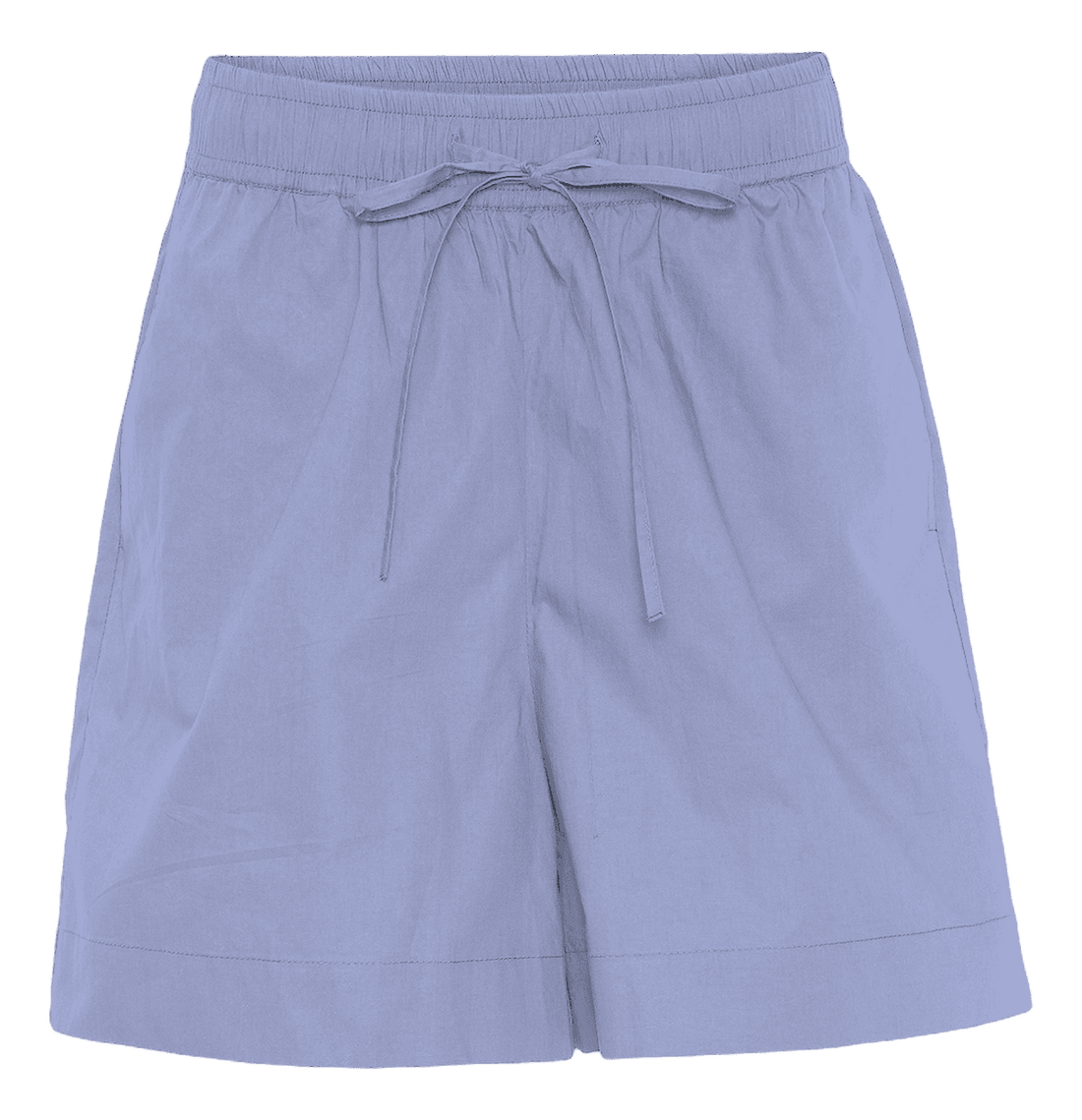 Sydney shorts fra FRAU med snørre i taljen. Disse er i bomuld og i khaki