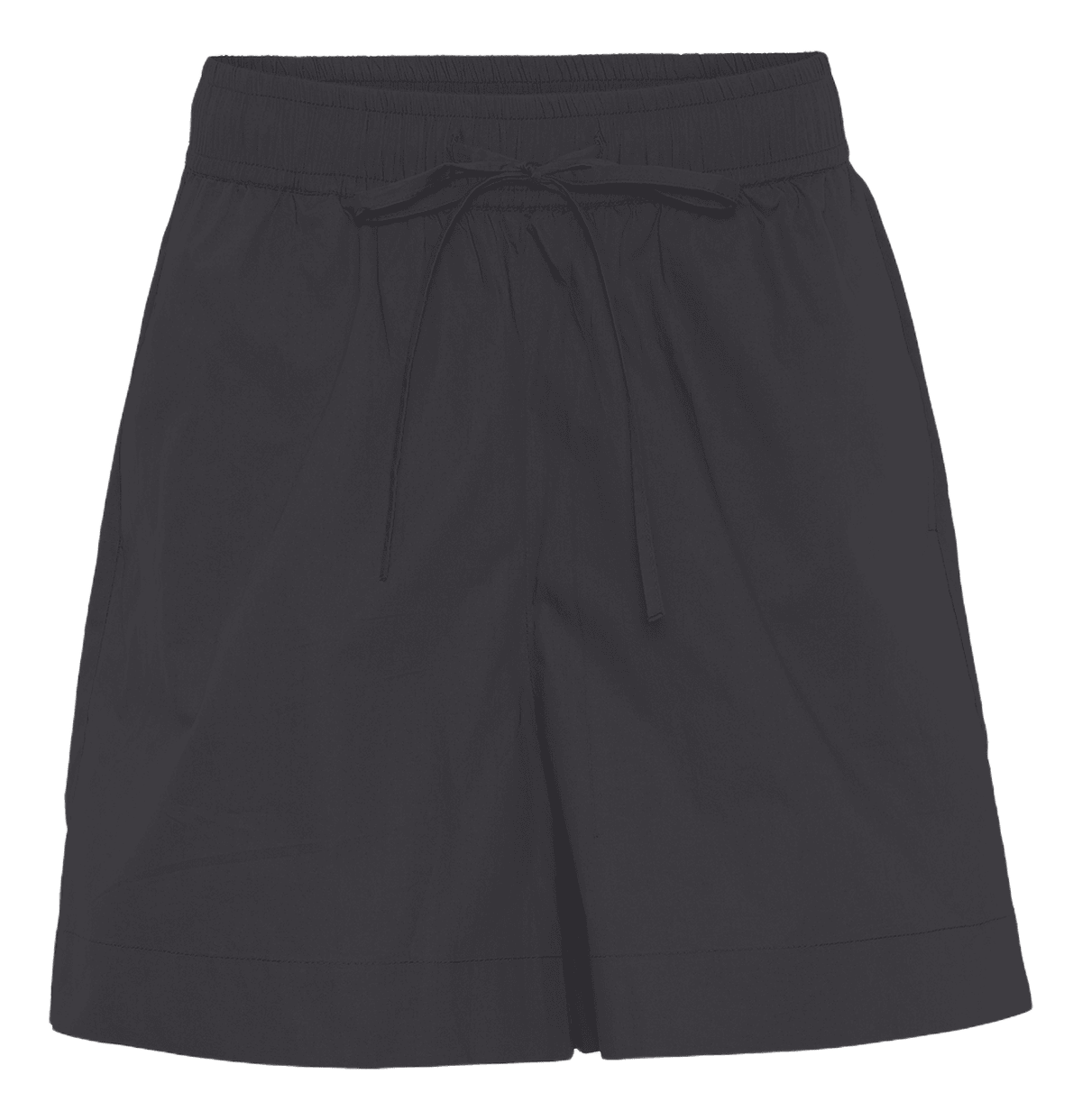 Sydney shorts fra FRAU med snørre i taljen. Disse er i bomuld og i sort