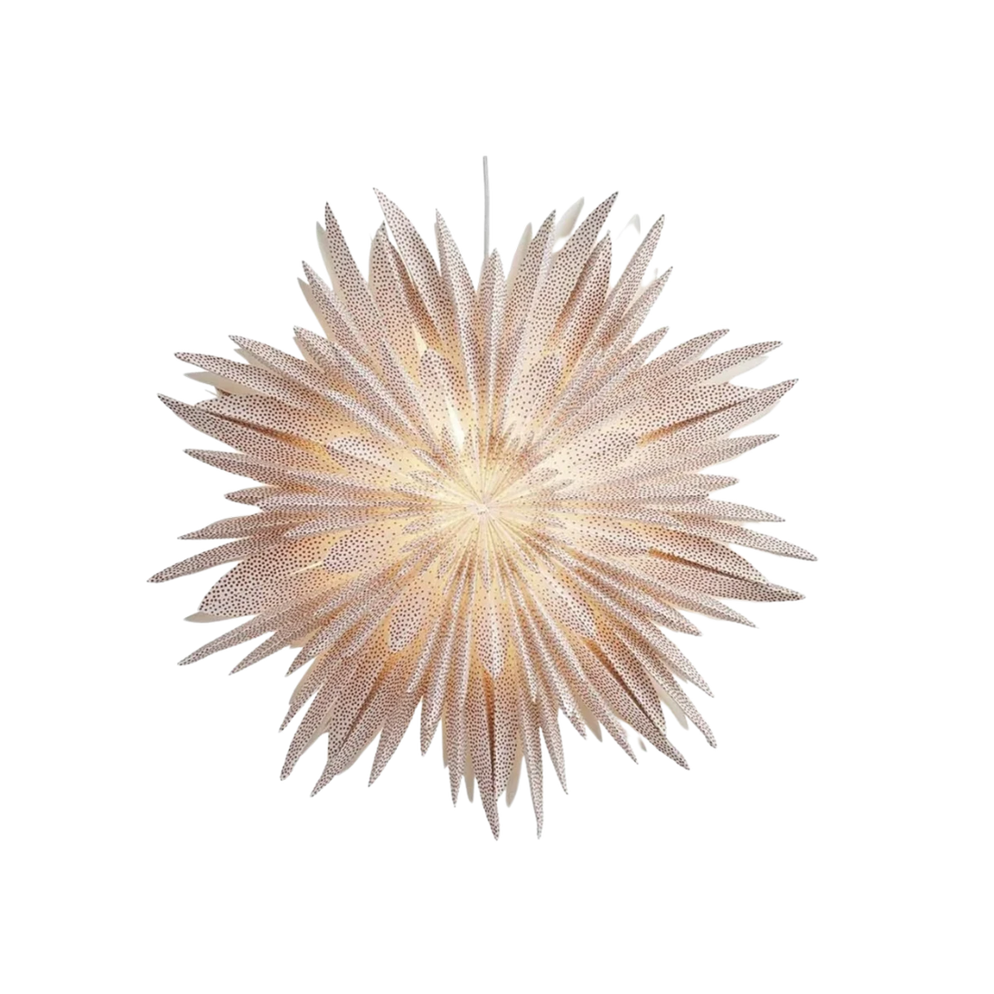 Sofie stjernen fra Watt & Veke er en stor fyldig papirsstjerne