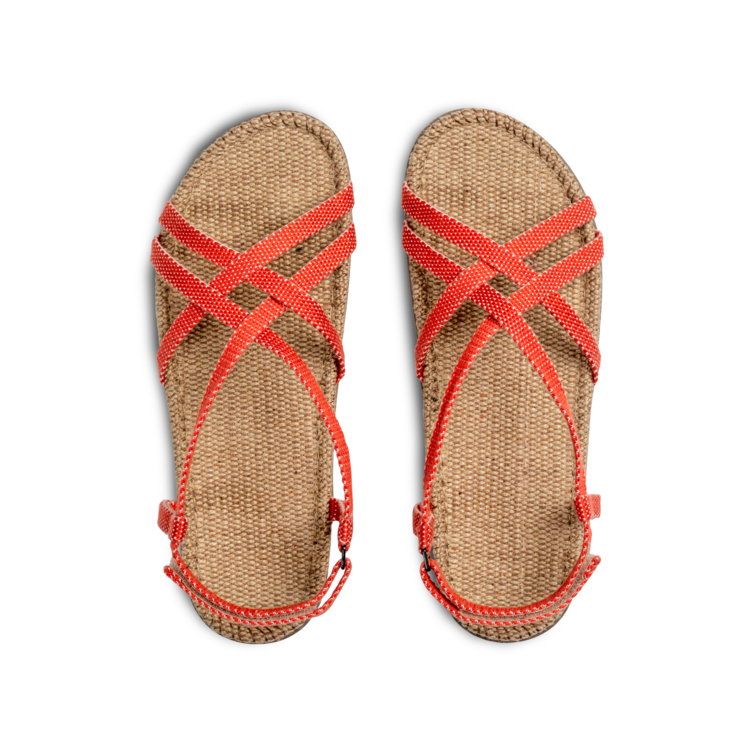 Røde sandaler, fra shangies