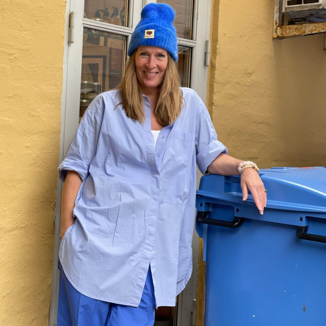 Lyon Skjorte fra danske FRAU. I økologisk bomuld og i farven &