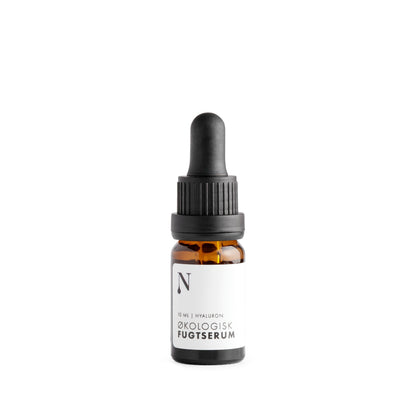 Økologisk Fugtserum med Hyaluronsyre, 10ml, fra Naturligolie
