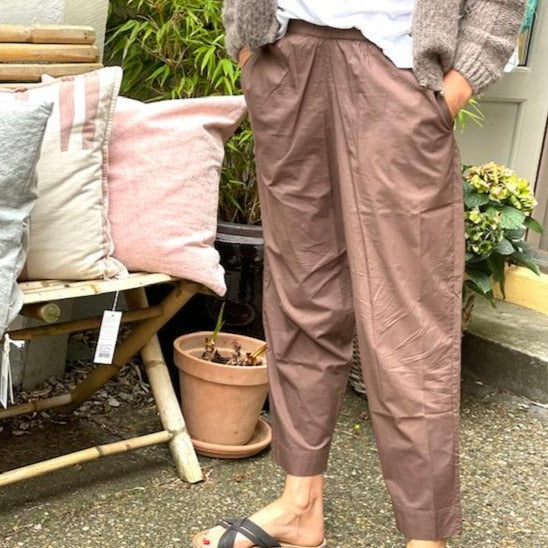 Frau, Oslo, Coffee Bukser i Økologisk Bomuld