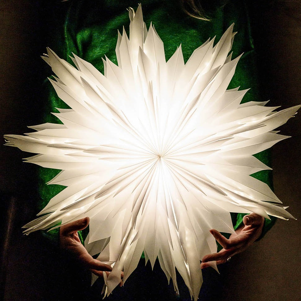 Watt og Veke papirsstjerne i ø60 cm