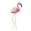 broche fra trovelore af en pink flamingo