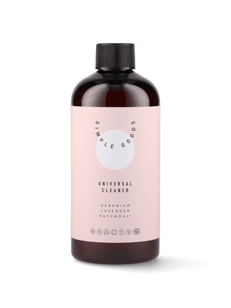 Naturlig Universal Cleaner med duft af Geranium/Lavendel/Patchouli fra Simple Goods
