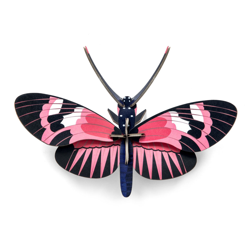 Longwing butterfly, pink, Studio Roof