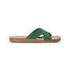 Unisex sandaler fra shangies i farven groovy grass (grøn)