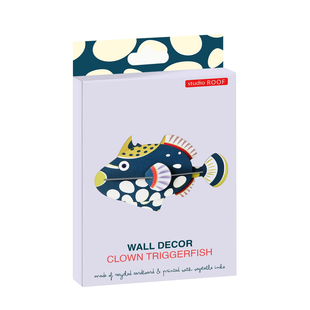 Clown triggerfish, wall decor, studio roof