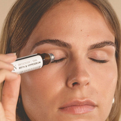 Økologisk Bryn- og Vippeserum fra Naturligolie, for fyldigere bryn og længere vipper