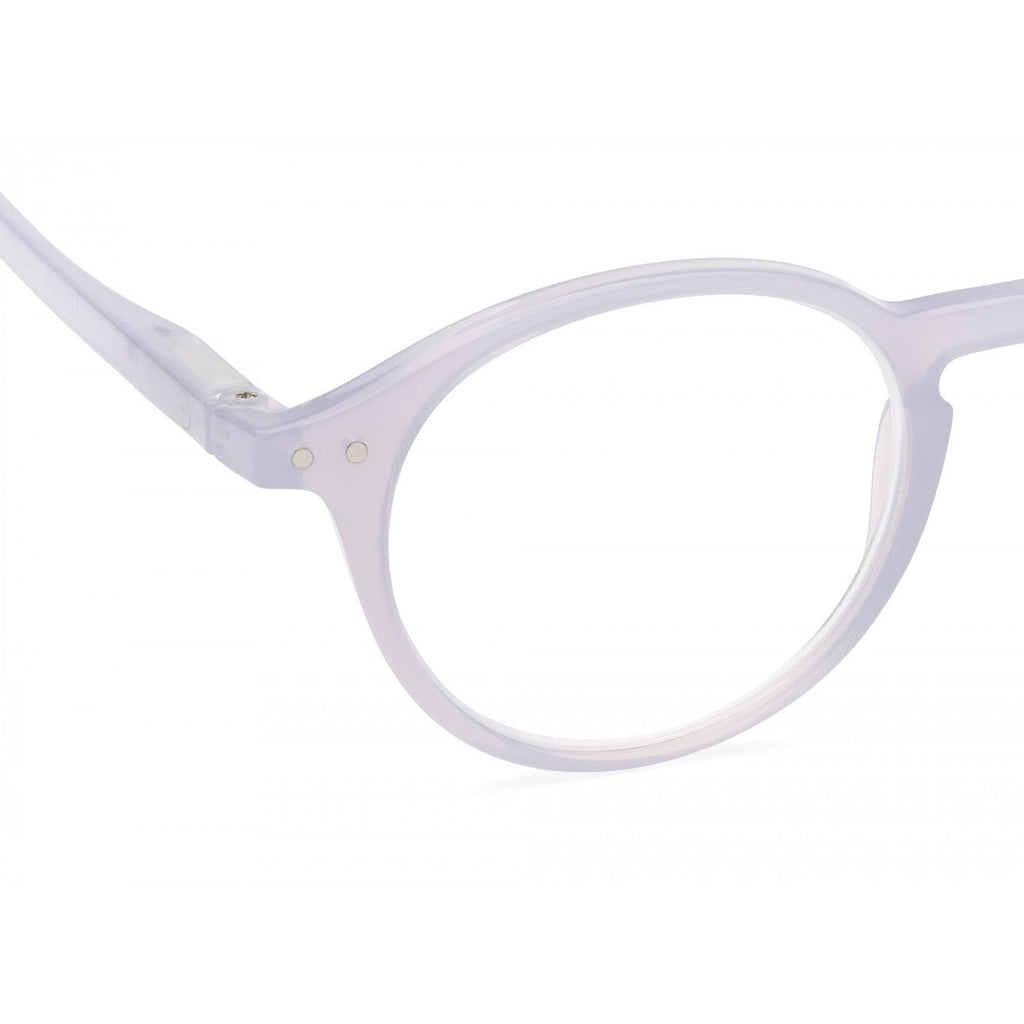 læsebriller fra izipizi i violet farve