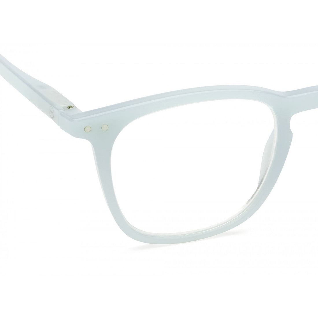 læsebrille fra izipizi i farven misty blue (lys blå)