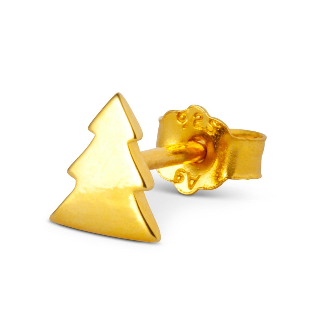 Ørestikken med det lille guld juletræ fra LULU Copenhagen er en del af deres &