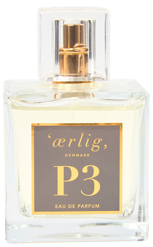 P3, Eau de Parfum, 100 ml, økologisk, bæredygtig og vegansk parfume, dansk produceret af ærlig