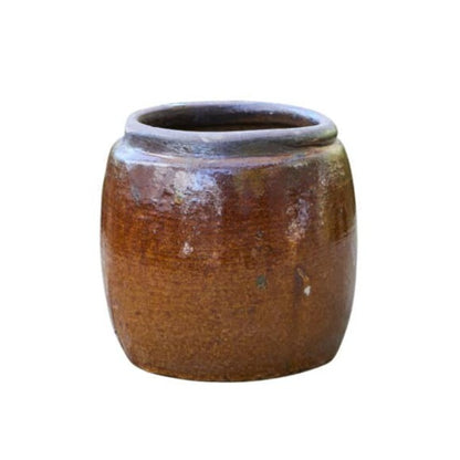 Lille brun berit krukke