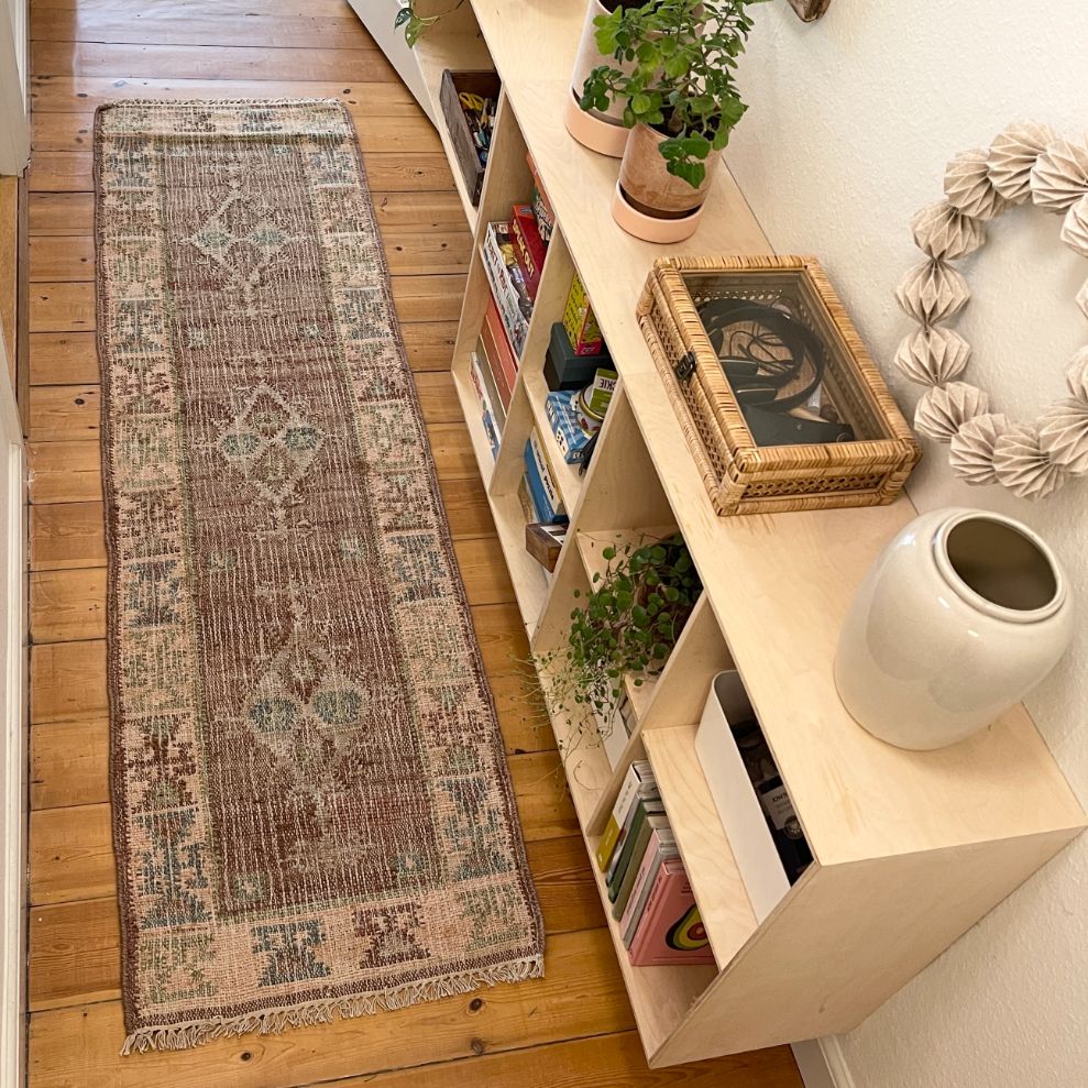 Muscat jute kelim løber fra LIV Interior