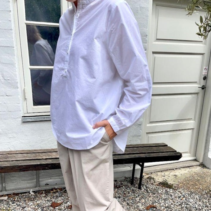 madrid skjorte i hvid