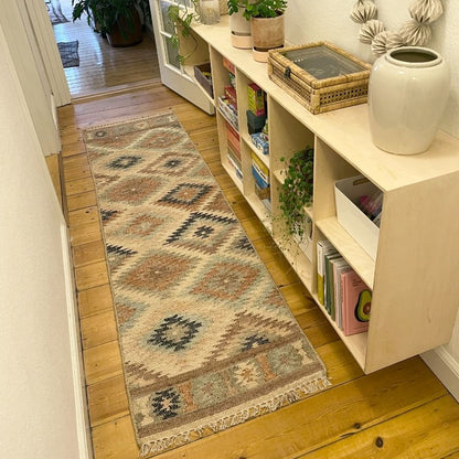 Puebla jute kelim løber fra LIV Interior