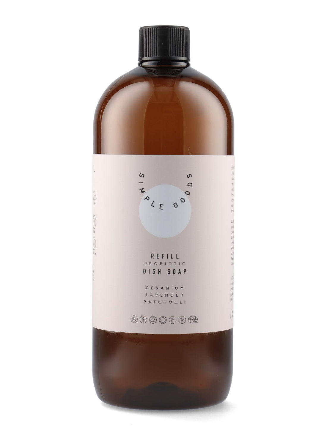 refill opvaskesæbe 1000ml med geranium