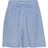 De nye Sydney Shorts i stribet blå og hvid er endnu en tidløs klassiker til din garderobe fra danske Frau. Shortsene er lavet i et enkelt design med vide ben, baglommer, bred elastik i taljen og bindebånd.