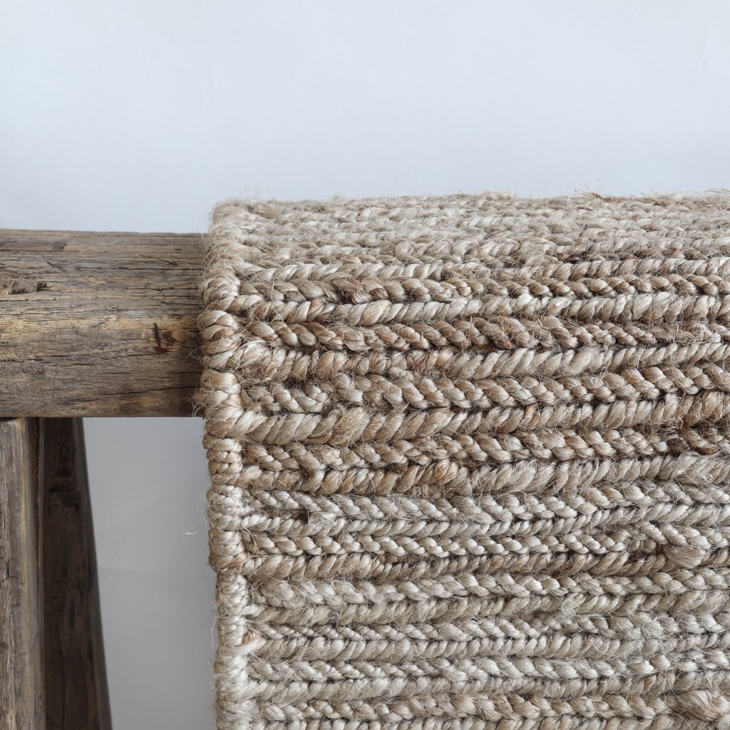 SUMAK hampgulvtæppe fra Tell Me More i farven Natur